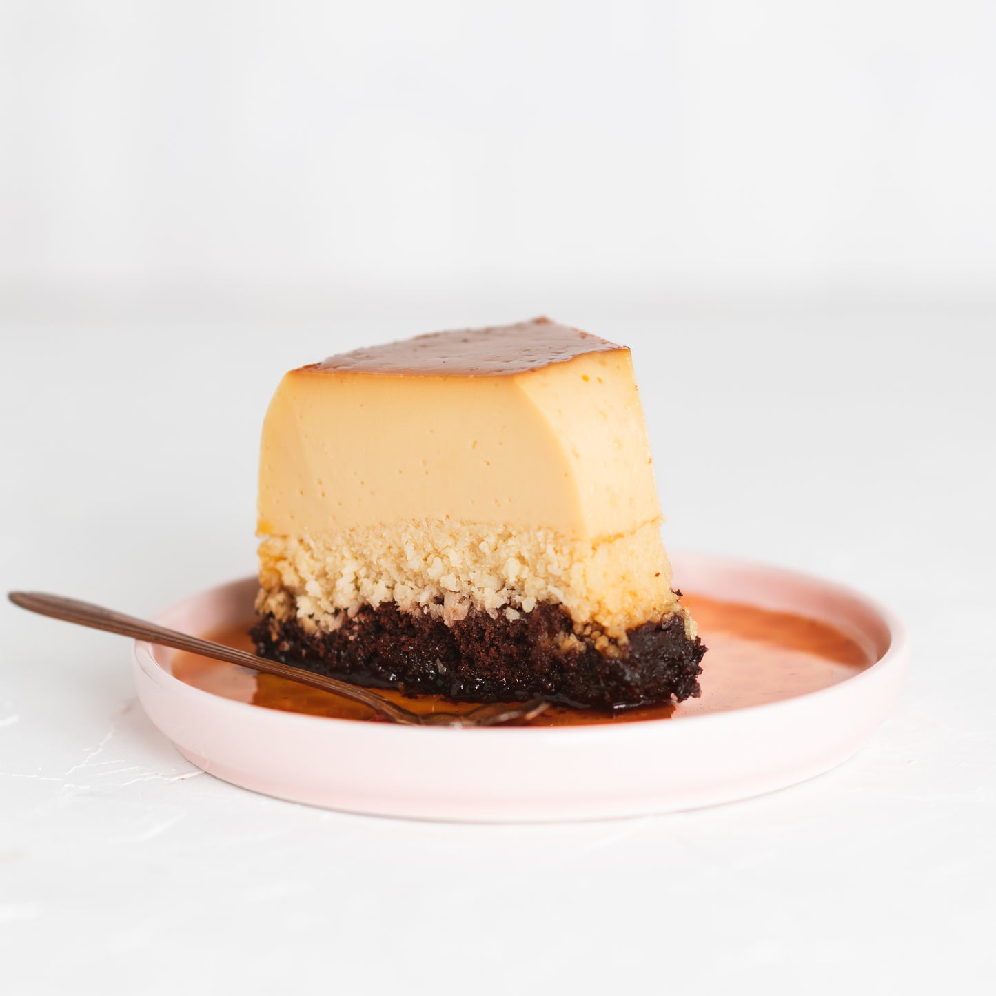 Choco Flan (porción)