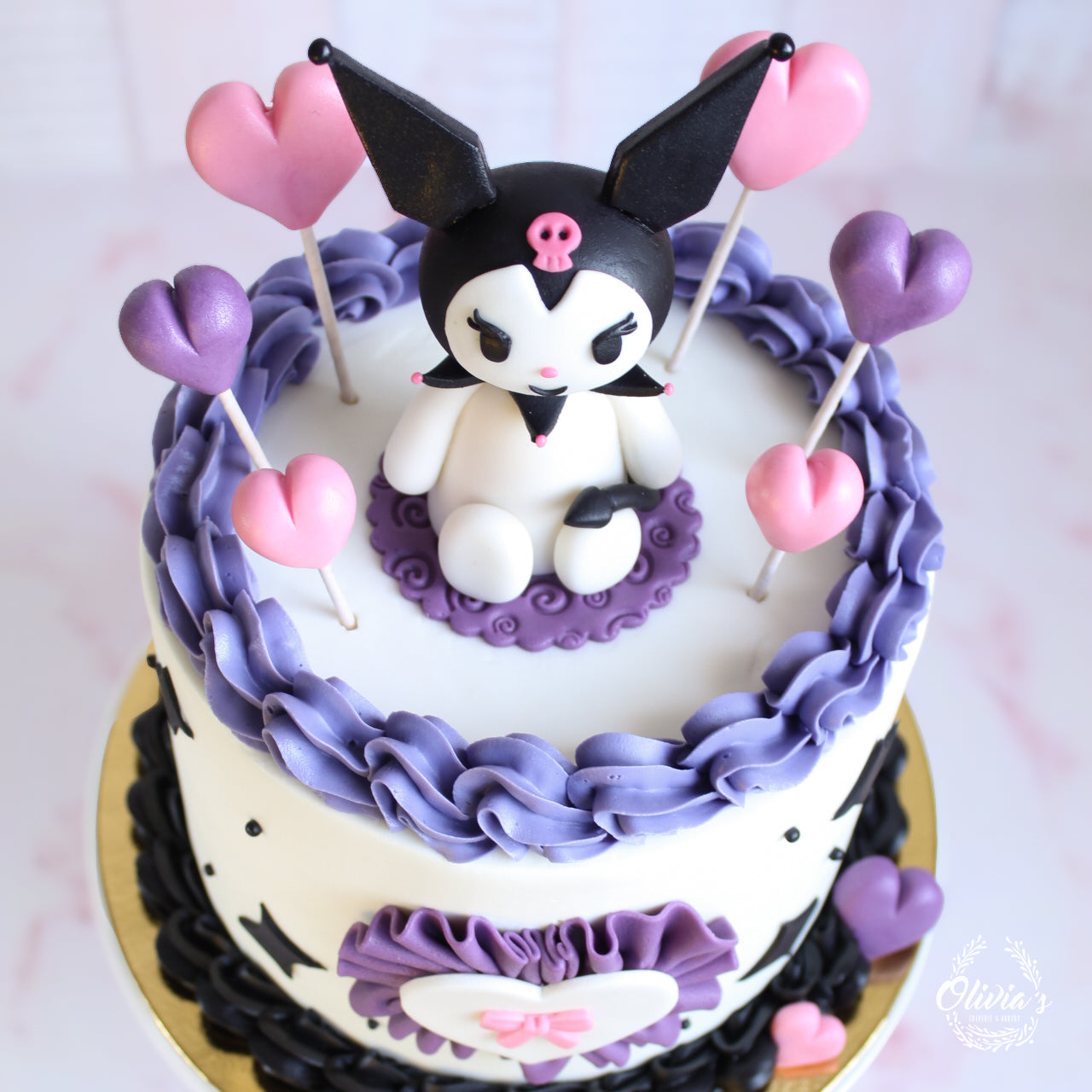 Kuromi Cake
