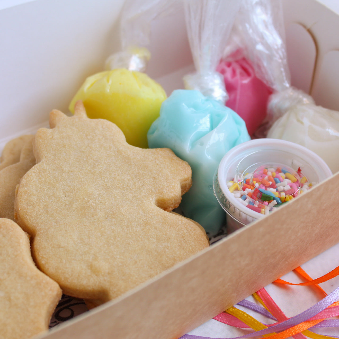 Cajita de galletas para decorar
