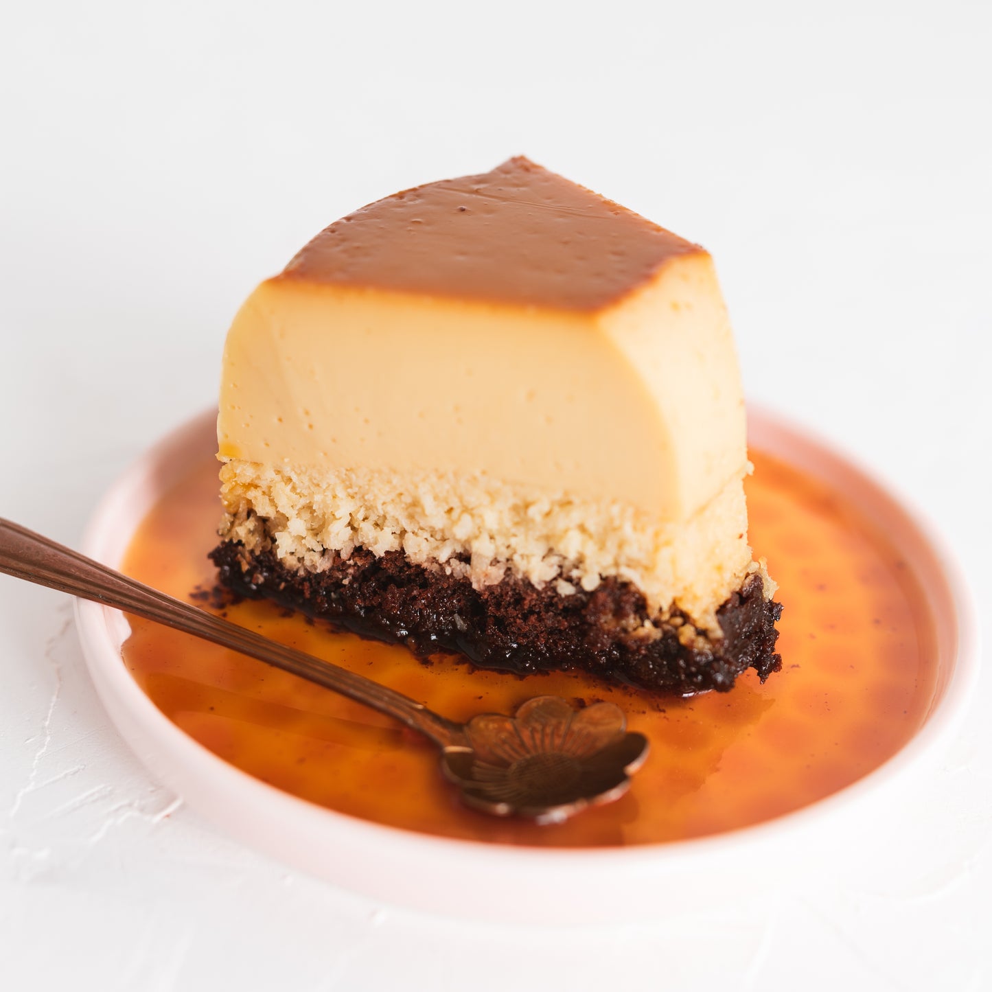 Choco Flan (porción)