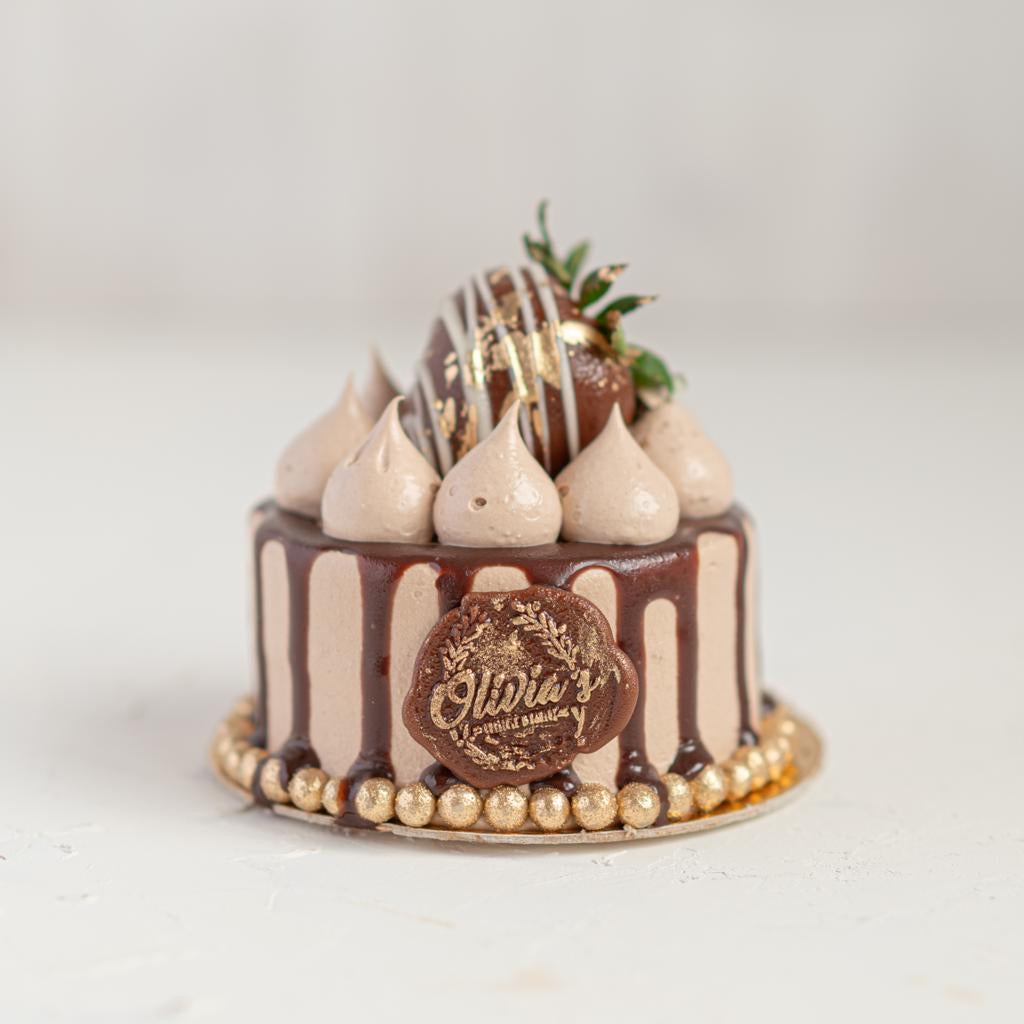 Nutella y Fresa mini cake